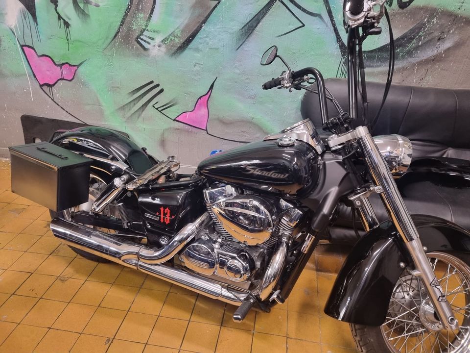 Auspuffanlage Honda Shadow VT750 in Mittenwalde