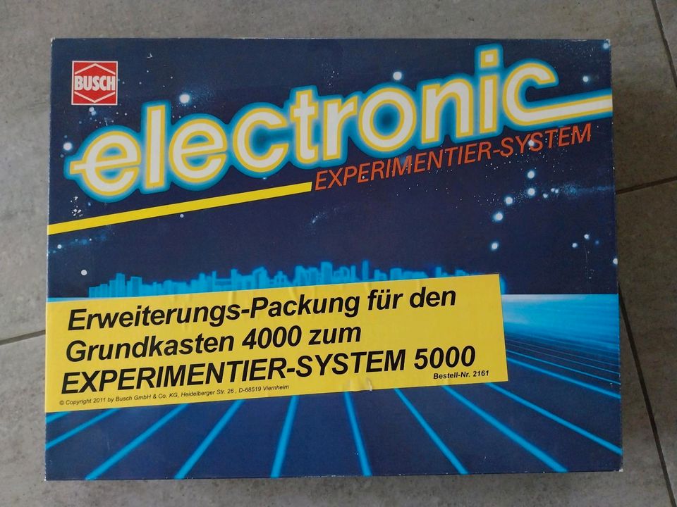 Busch Elektronik Experimentierkasten. Erweiterung zum Grundkasten in Haigerloch