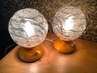 2 x Graewe Nachtischlampen, Vintage, 70er, Glas, Kunststoff Berlin - Treptow Vorschau