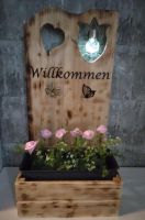 Rustikaler Blumenkasten, Pflanzkübel, Hochbeet aus Holz Thüringen - Geschwenda Vorschau
