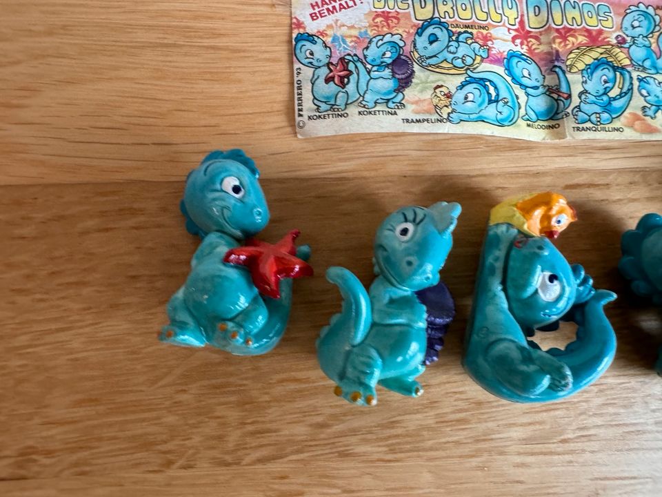 Ü Ei Figuren Drolly Dinos 1993 BPZ komplett in Zirndorf