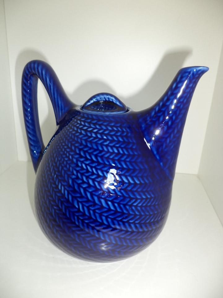 Teekanne Rörstrand Bla Eld blue Fire Höhe max 18,5 cm 1240 ml in Wuppertal