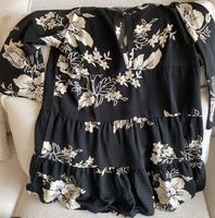 Neu! LASCANA Blusenkleid, schwarz-creme, Größe 40/42 Niedersachsen - Südbrookmerland Vorschau