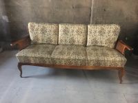 Sofa Couch Teak Geflecht Vintage Retro Hamburg-Mitte - Hamburg St. Pauli Vorschau