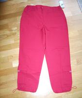Sommerhose – Hose 7/8, rot mit Cargotaschen – Gr. 44 – NEU - L Bayern - Bad Steben Vorschau