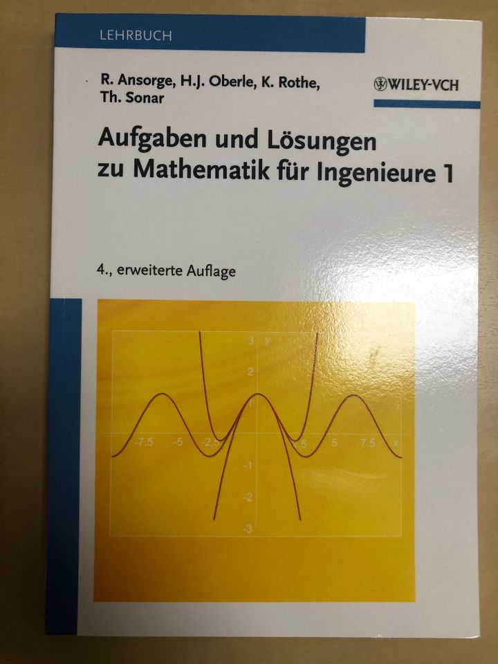 Buch Aufgaben und Lösungen zur Mathematik für Ingenieure 1 in Moosburg a.d. Isar