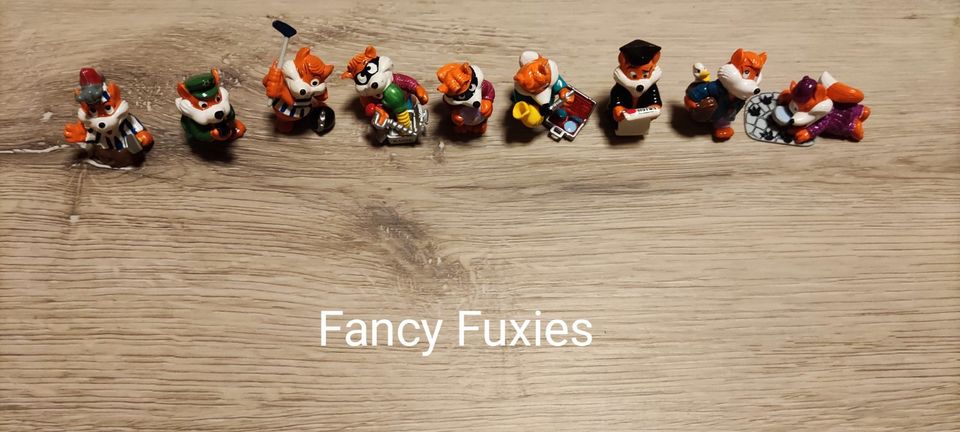 9 Ü- Eier Figuren "Fancy Fuxies" in Großräschen