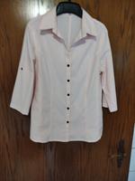 Bluse rosa Stretch mit 3/4 Arm +Druckknöpfen Größe 40 Rheinland-Pfalz - Hergenfeld Vorschau