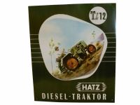 Hatz Schild aus Metall mit Diesel Traktor TL12 Sammler NEU Sachsen-Anhalt - Halle Vorschau