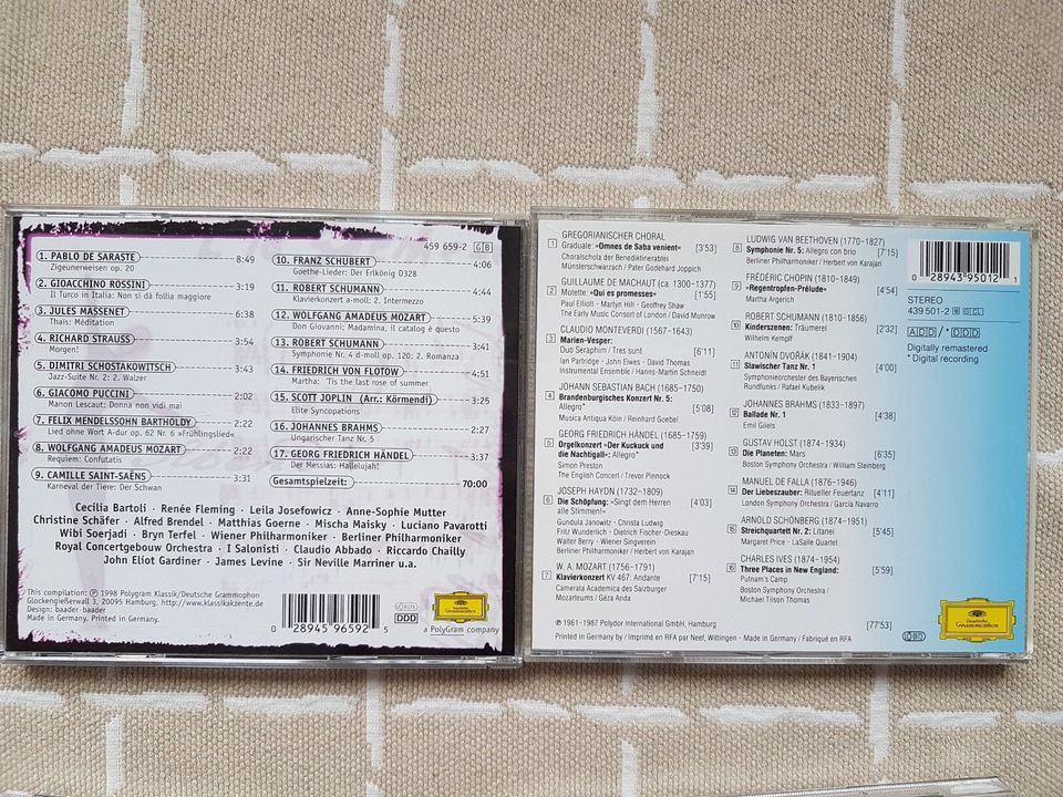 9 CDs Klassik Sampler Herreweghe Monteux Triumph der Oper etc. in Stuttgart