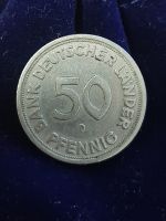 50 Pfennig 1949 „Bank Deutscher Länder“ „D“ -Fehlprägung- Brandenburg - Templin Vorschau