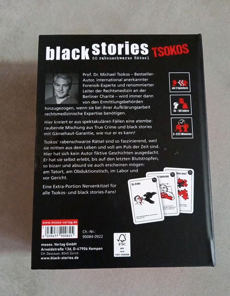 Black stories Tsokos in Bad Fallingbostel