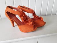 Trendfarbe orange wunderschoene top Schuhe Gr  40 Nordrhein-Westfalen - Würselen Vorschau
