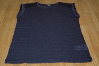 T-Shirt dunkelblau "Spitzeneinsatz an Schulter" Gr.170/176 Nordrhein-Westfalen - Senden Vorschau