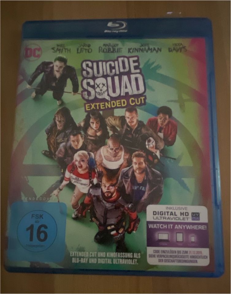 Suicide Squad Blu-Ray in Hannover