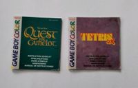 Gameboy Color Nintendo Tetris DX Quest for Camelot Spiel-Anleitun Bayern - Zell am Main Vorschau