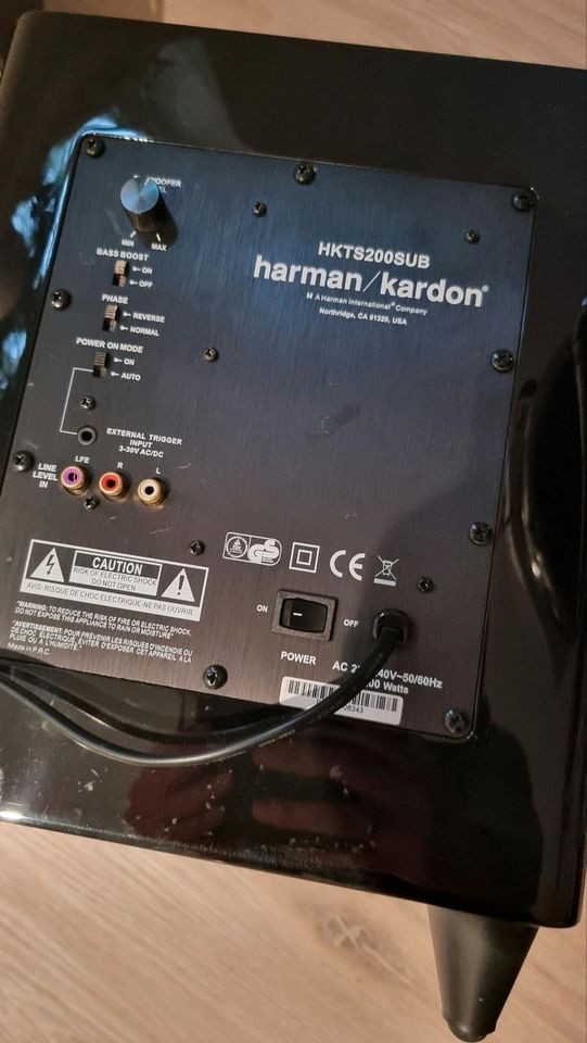 harman/kardon HKTS200SUB - defekt in Hamburg