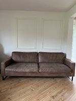 Sofa Couch Lounge Loft Leder Braun (Taupe) Nordrhein-Westfalen - Hünxe Vorschau