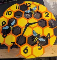 Wanduhr Uhr Bienen Kinder Geschenkt Hessen - Babenhausen Vorschau