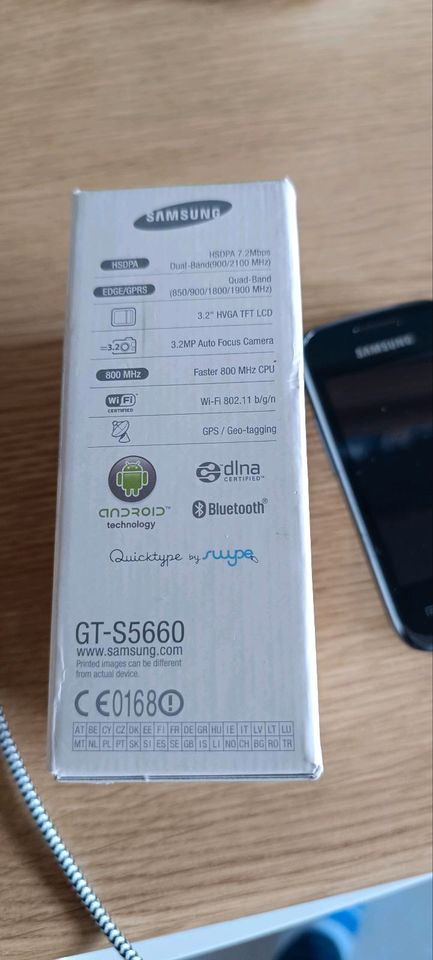 Verkaufe hier ein altes Samsung Galaxy gio in Ellingen