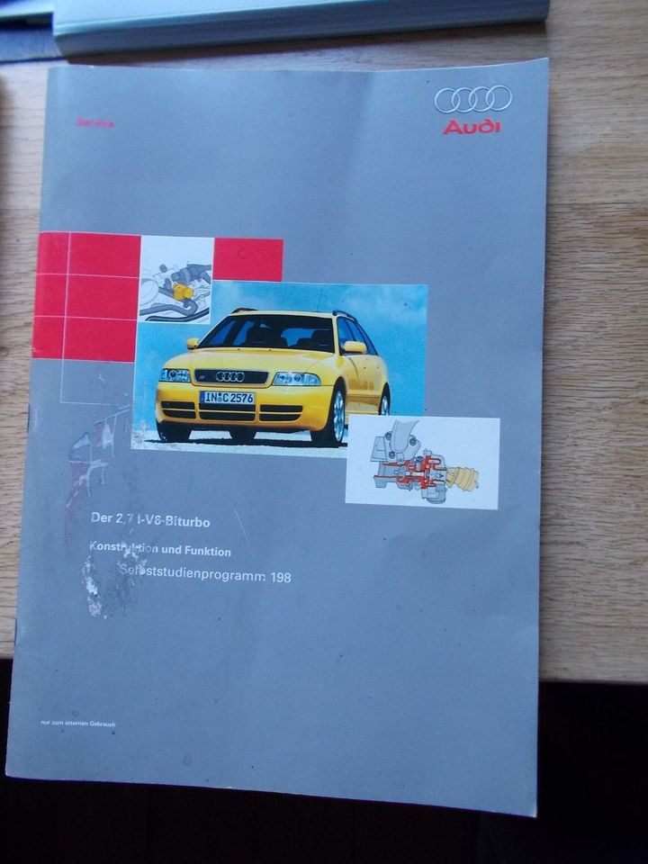 Audi Konvolut Kataloge Audi A8 D11 und R8 , A6, S6, A8 und S8 in Hamburg