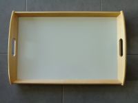 Ikea Tablett Serviertablett weiß und Holz Bayern - Oberthulba Vorschau