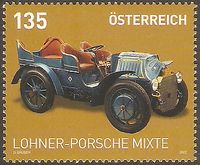 Österreich 3629** Autos Oldtimer - Lohner-Porsche Mixte Fahrzeuge Nordrhein-Westfalen - Kamen Vorschau