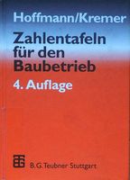 Zahlentafeln für den Baubetrieb. Hoffmann/Kremer Leipzig - Möckern Vorschau