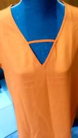 Bluse Long Shirt Mini Kleid Orange Hippie Festival Ibiza Style Dortmund - Brackel Vorschau
