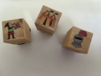 3 Holzstempel mit Rittermotiv von Aladine für Adventskalender Neustadt - Buntentor Vorschau