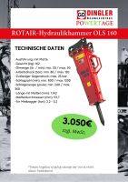 -AKTION- Rotair-Hydraulikhammer OLS 160 (3.050€ netto) Baden-Württemberg - Haiterbach Vorschau