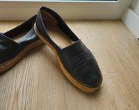 Espadrilles der Marke Macarena  in Schwarz - Leder Gr 39 Niedersachsen - Peine Vorschau