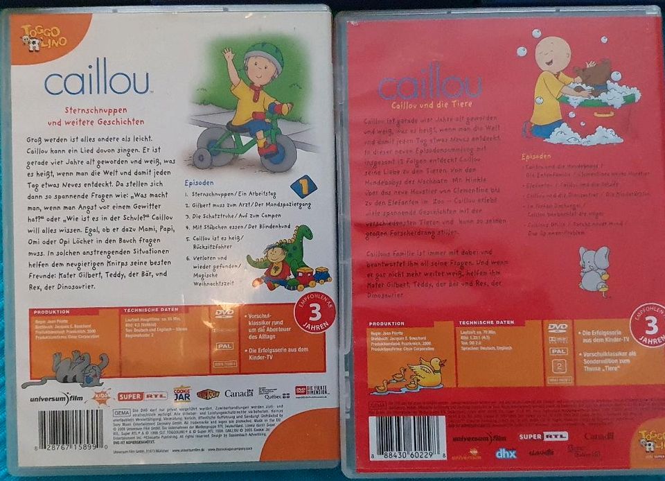 DVD Winnie Puuh und Caillou in Berlin