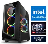 Gaming PC Core i7-13700F 32GB DDR5 2TB M.2, RX 7800 XT 16GB, WiFi Niedersachsen - Wilhelmshaven Vorschau