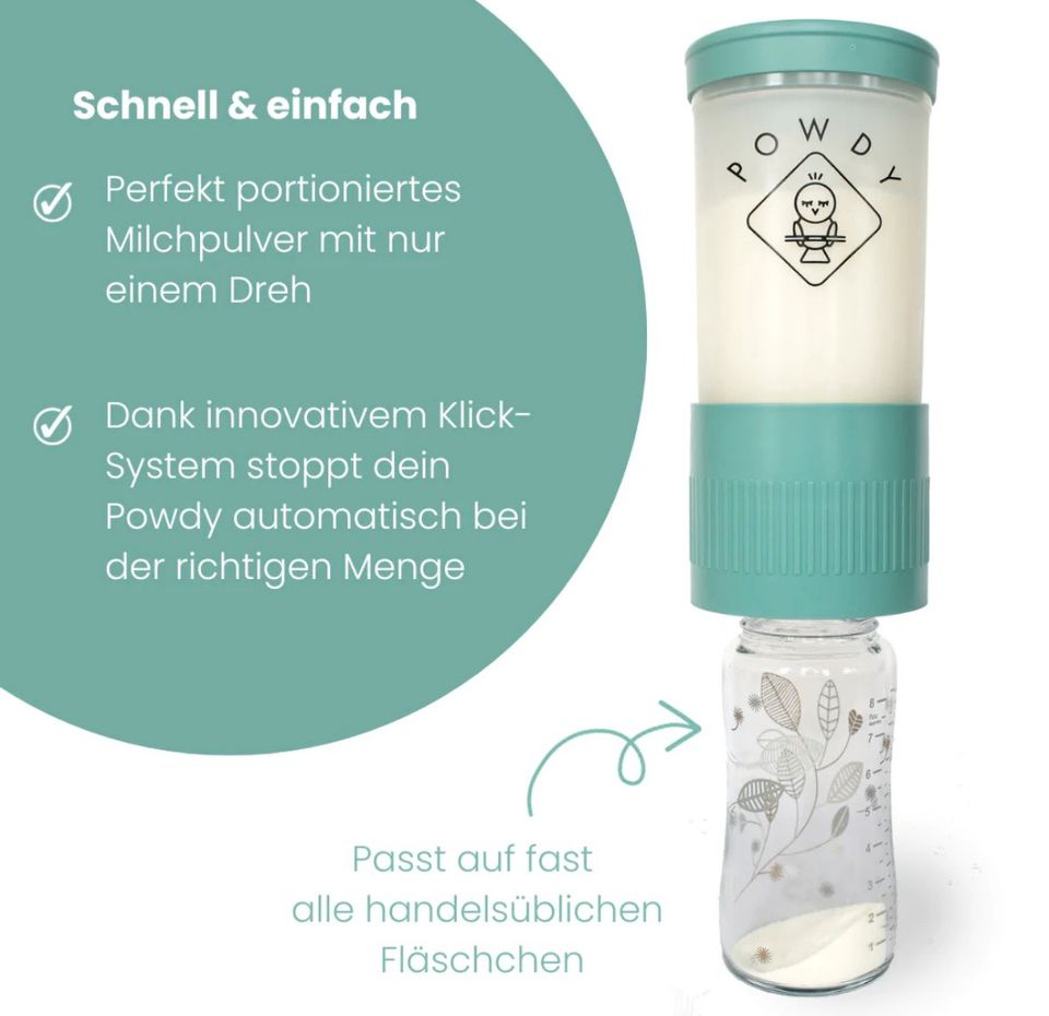 Powdy Milchpulver Portionierer / NEU in Sande