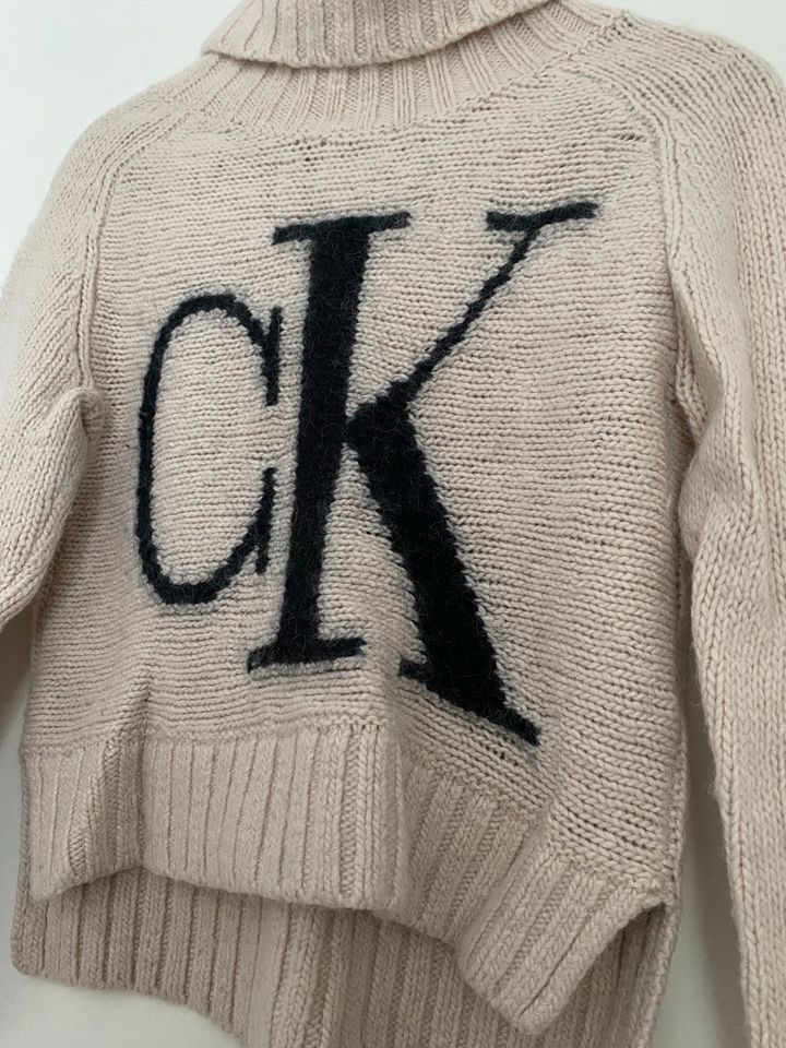 Calvin Klein Wollpullover / Pullover / Strick - Wolle + Alpaka in Berlin