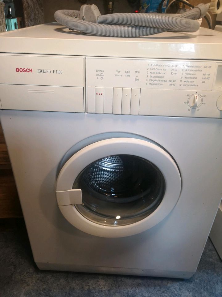 HEUTE günstig Bosch Exclusiv F 1100 Waschmaschine in Panten