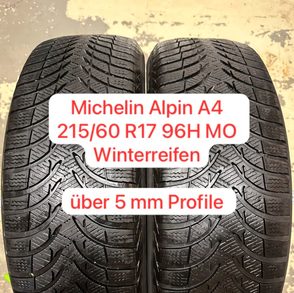 ✅ Michelin Alpin A4 215 60 R17 96H MO Winterreifen Winter Reifen in Frankenthal (Pfalz)