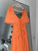 Oranges Midi Kleid Niedersachsen - Delmenhorst Vorschau