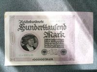 100.000 Mark Reichsbanknote 1923 Hessen - Wiesbaden Vorschau