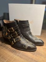 Chloé ankle boots Susanna schwarz gold 40 Nordrhein-Westfalen - Bergisch Gladbach Vorschau