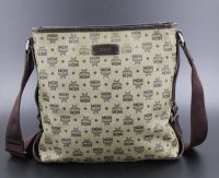 MCM Tasche Herren Umhängetasche Crossbody braun khaki silber Logo Duisburg - Duisburg-Mitte Vorschau