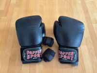 Muay Thai Boxhandschuhe Kickboxen Kickboxhandschuhe schwarz Köln - Nippes Vorschau