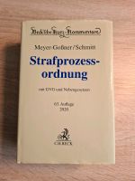 Meyer-Goßner/ Schmidt Strafprozessordnung 63. Auflage 2020 Rheinland-Pfalz - Saarburg Vorschau