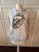 H & M, Damen Hoodie, mit Print vorne, grau, Gr S Hamburg-Mitte - Hamburg St. Georg Vorschau