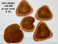 Baumscheibe 30cm Teak Holzbrett Steakteller Holzteller Essen - Essen-Werden Vorschau