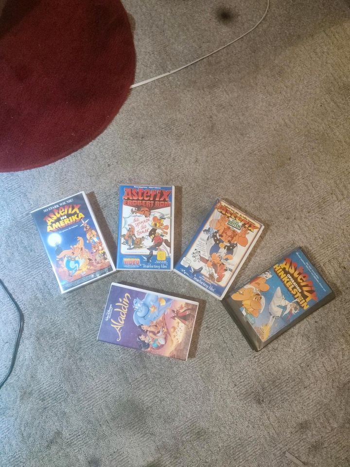 ** ASTERIX ** VHS Kasetten maximal 1x gespielt in Meschede