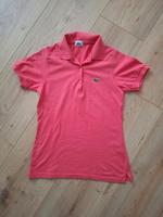 Original Lacoste Damen Polo Shirt Gr. L Koralle Dunkellachs Hessen - Kassel Vorschau