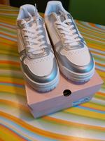 Neu. Schuhe / Sneakers. Gr. 38. Weiss/Silber. Graceland Sachsen - Werdau Vorschau