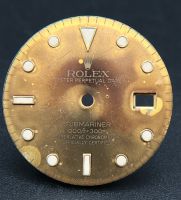 ROLEX LAVA TROPICAL SUBMARINER GOLD ZIFFERBLATT DIAL 16613 16803 Bayern - Gersthofen Vorschau